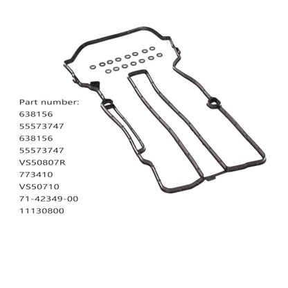 AUCERAMIC VS50807R Fit Chevy Cruze 1.4L Valve Cover Gasket 2011-2016 for Chevrolet Sonic Trax Volt for 2013-2020 Buick Encore 1.4L DOHC Turbo