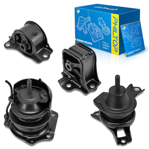 PHILTOP Engine Mounts for 1998-1999 Honda Accord 2.3L Automatic - size: for 1998-1999 Honda Accord