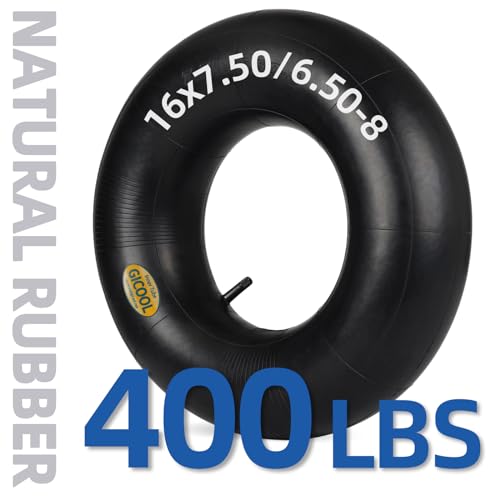 GICOOL 16x6.50-8, 16x7.50-8 Inner Tubes, TR-13 Valve Stem 2 Pack - size: 16x6.50-8 (2 Pack）