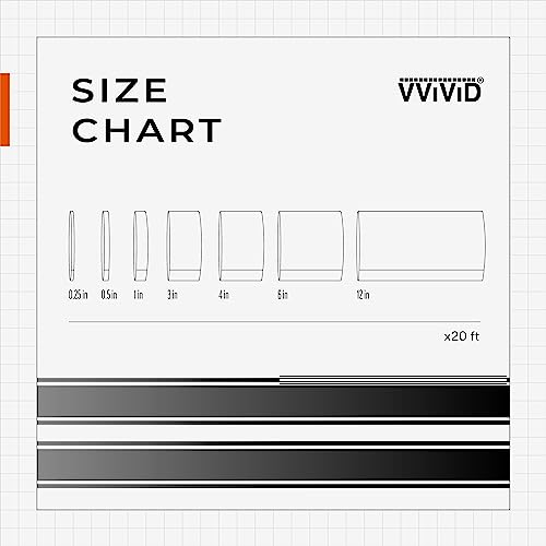 VViViD Black Carbon Fiber Air-Release Adhesive Vinyl Tape Roll (4 Inch x 20ft) - size: 4" x 20ft