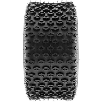 Set of 2 SunF A012 XC Sport-Racing ATV/UTV Off-Road Tires 18x9.5-8, 6PR, Knobby Tread - size: 18x9.5-8