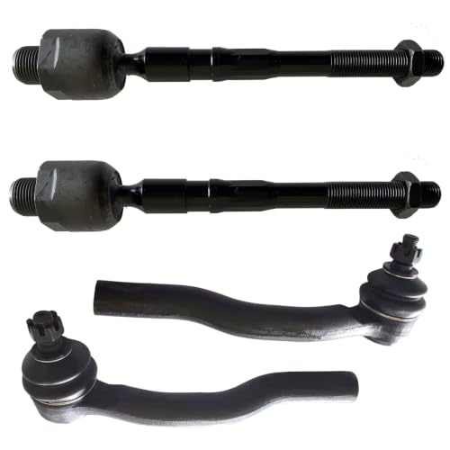 4PC Front Tie Rods FITS for Ford Edge 2007-2014, for Lincoln MKX 2007-2015 - size: 4p for mkx 07-15