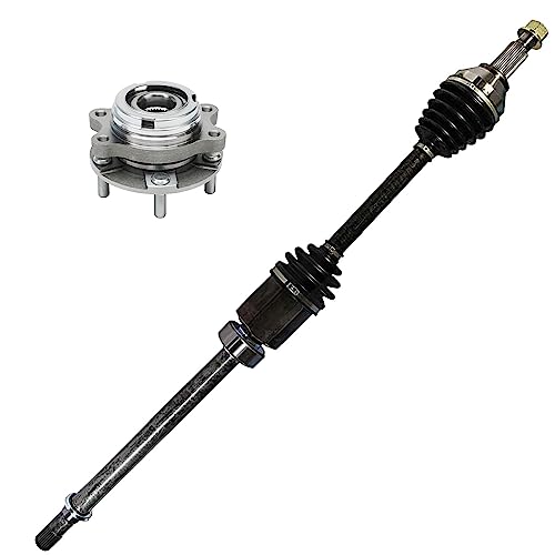 Detroit Axle - 2.5L Front 2pc Wheel Bearing Hub Kit for 2013-2019 - size: 2WX3000014/Pair