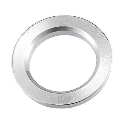X AUTOHAUX 4pcs OD 74.1mm to ID 54.1mm Aluminum Alloy Hub Centric Rings - size: 74.1-54.1mm