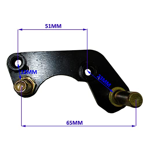 DJ-Motor 51mm Twin Piston Front Brake Caliper For Some Chinese Made Pit Bikes and Some Models Of DNM Hornet Forks Marzocchi Shiver Style Forks Such As Fast Ace AS01'S