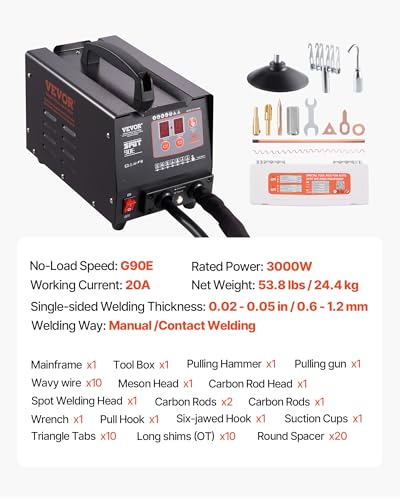VEVOR 90E Stud Welder Dent Repair Kit - style: G90E