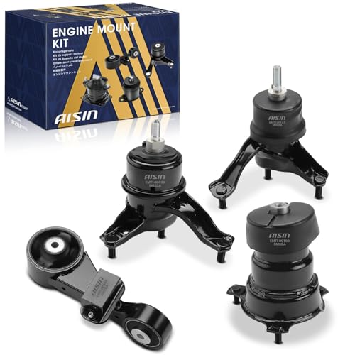AISIN AFTERMARKET EMTT-20571 4Pcs Engine Motor & Transmission Mount Set