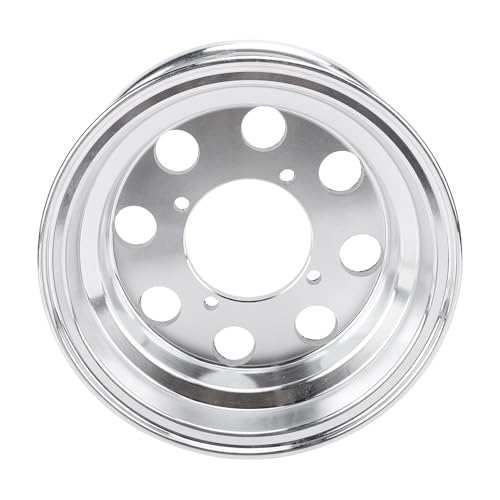 Qqmora 8 Inch Motorcycle Rear Wheel Rim High Performance Fine Polished Aluminum Alloy Wheel Hub for Monkey Z50 Z50R Z50J Mini Bike
