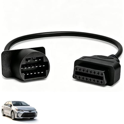 OBD1 to OBD2 Adapter Cable for Mazda, 17 Pin OBD1 to 16 Pin OBD2 - size: 17 Pin OBD1 to 16 Pin for Mazda