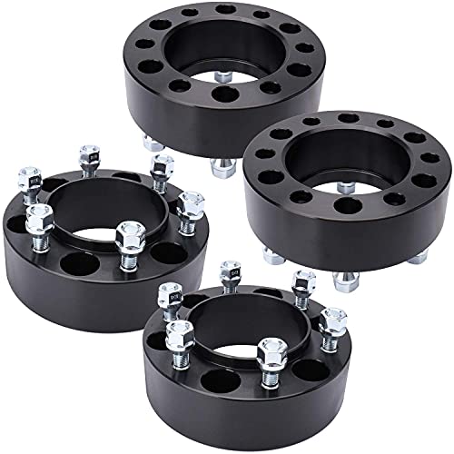 IRONTEK 6x5.5 Wheel Spacers 2inch, M12x1.5 Fit for Toyota,for Lexus, 106mm - color: 6x139.7mm-4PCS