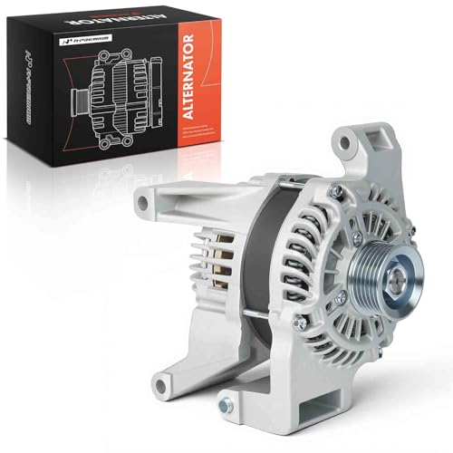 A-Premium Alternator, 12V 100A 6-Groove Pulley CW, Compatible with Mazda