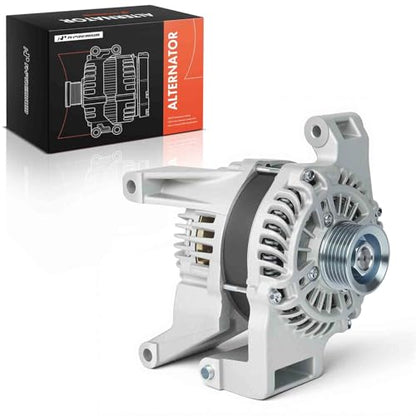 A-Premium Alternator, 12V 100A 6-Groove Pulley CW, Compatible with Mazda