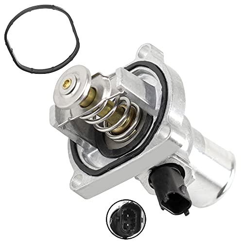 BOXI 96984104 Thermostat Housing Assembly w/Gasket Fit 2009-2011 for Chevy Aveo Aveo 5/2011-2016 for Chevy Cruze / 2013-2018 for Chevy Sonic/for Pontiac G3 2009-2010/1.6L 1.8L / 55564891