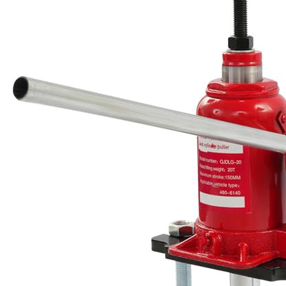 20T Cylinder Liner Puller, Universal Hydraulic Ball Joint Press Kit, 44092lbs Pulling Force Heavy Duty Disassembly Tool, Auto Mechanic Extractor, for Auto Repair, Garage, Workshop