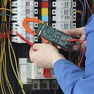 Digital Clamp Meter 2000 Counts, Multimeter Amp Meter