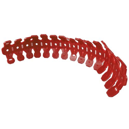 NICECNC Pipe Heat Shield Cover Guard Protector Motorcycle Red - color: Red