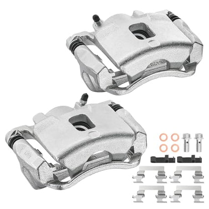 Front Brake Caliper Assembly for Chevrolet Cobalt 2005-2010 2.2L L4 - size: Front [18B4880 & 18B4881]
