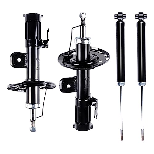 ECCPP Front and Rear Shock Absorber Fit for Toyota Prius 2010-2015,4PCS - size: Front and Rear Shock Absorbers