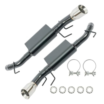 PHILTOP Cat-Back System Fit for 2010-2015 Chevrolet Camaro V8 6.2L - size: 2010-2015 Chevrolet Camaro V8 6.2L
