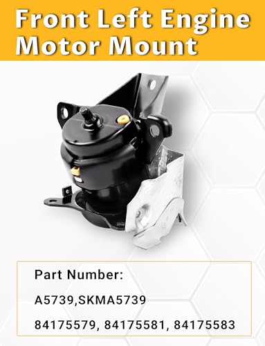 Engine Motor Mount Set 2PCS,Replace OE: 84175582, 84175583 - size: Front Left & Front Right