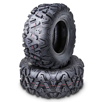 Road Guider Set 2 ATV UTV Mud Tires 26x12-12 26x12x12 6PR - size: 26X12-12