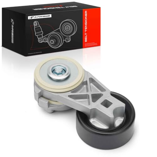 A-Premium Belt Tensioner Assembly with Pulley Compatible with Ford, Mazda