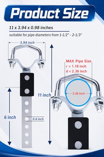 4 Pcs Universal Exhaust Hanger for 1" - 2.25" Pipes,Oe Style