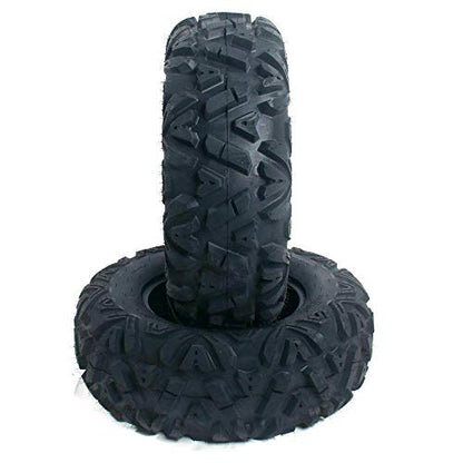 TUFFIOM 23x7-10 ATV Tires Set of 2 for All Terrains, Mud Sand Off-road ATV UTV Tire for Trail Vehicles, 4 PR, Deep Tread, Tubeless - size: 23 x 7.00-10 (2 pack)