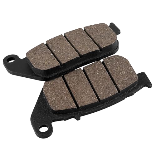 Front and Rear Brake Pads for Harley Davidson Sportster 1200 XL1200C Custom 2004-2013 /Sportster 883 SuperLow Custom/ XL1200L Sportster Low 2007 2008 2009 2010 2011