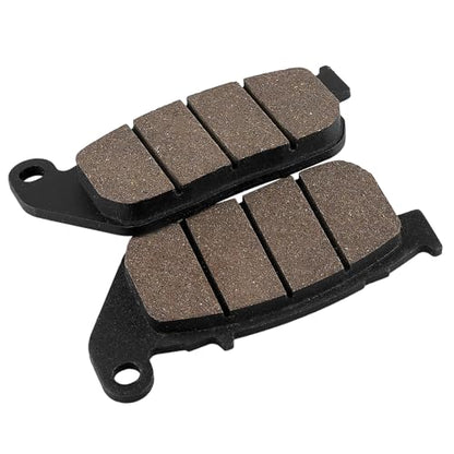 Front and Rear Brake Pads for Harley Davidson Sportster 1200 XL1200C Custom 2004-2013 /Sportster 883 SuperLow Custom/ XL1200L Sportster Low 2007 2008 2009 2010 2011