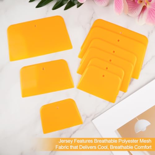 9 Pack Body Filler Spreader, Reusable Plastic Spreader for Applying Putty