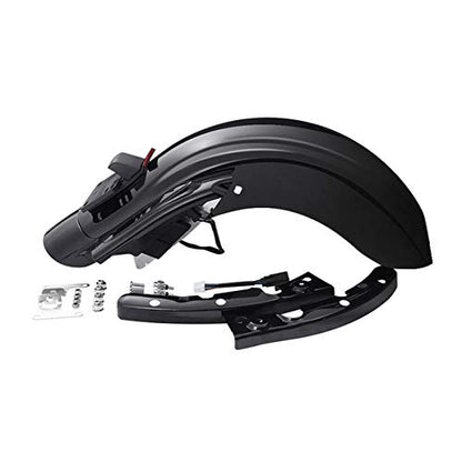 TCMT 5" Stretched Extended Saddlebags 6X9" Speaker Lids Rear Fender Fit For Harley Touring Road King Electra Glide Street Glide Road Glide Ultra 2009-2013 - color: Rear Fender Smoke Lens, size: 5" Stretched Saddlebags 6x9" Lids(Chrome Latches)