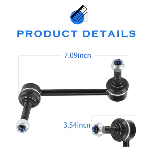 K80946 K80948 Front Stabilizer Sway Bar Link Kit for Toyota Tacoma 2005-2014 Base 4WD & Pre Runner RWD, for Tacoma 2015-2019 All Models - size: K80948 K80946