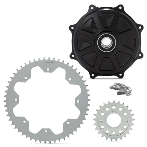 TOFR Belt Drive to Chain Drive Conversion Kit for Harley Touring 2009-UP - size: 25T+54T