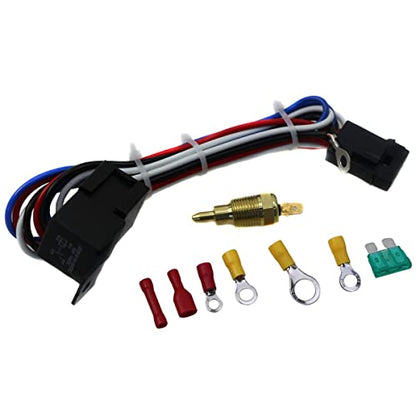 3 Row Aluminum Radiator Shroud Fan Relay for 1963-1968 Chevy Impala Bel Air Chevelle Caprice Radiators - size: 3 Row Radiator/w Cap+Shroud Fan+Relay Kit
