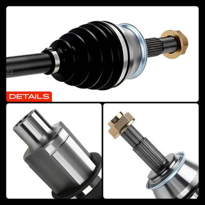 A-Premium Front Right Passenger Side CV Axle Shaft Assembly - style: Front Passenger Side