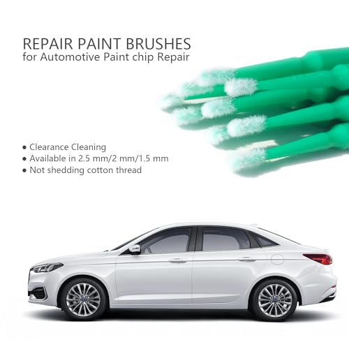 400Pcs 4 Sizes Touch Up Paint Brushes for Auto Paint Chip Repair