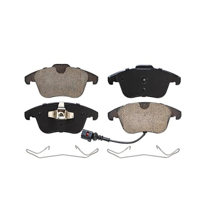 Detroit Axle - Front Brake Pads for Volkswagen Passat Tiguan Limited - size: 4P42384/Kit