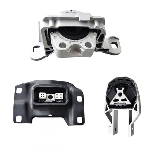 Engine Motor Transmission Mount Kit for Focus 2012-2018 2.0L L4 - size: Fits Focus 2012-2018 2.0L L4