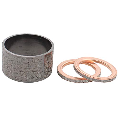 MOTOKU Exhaust Gasket Exhaust Pipe Muffler Silencer