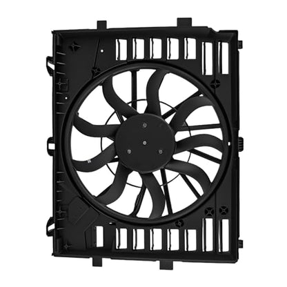 maXpeedingrods Electric Radiator Cooling Fan Assembly Fits for Volkswagen Touareg 2012-2017, 7P0121203H 7P0121207B 7P0121203K