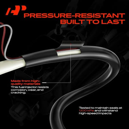 A-Premium 6 Cylinder Fuel Injector Assembly w/Bracket w/Return fuel system