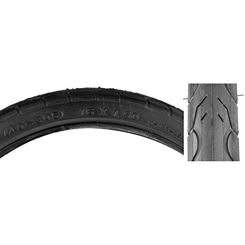 Sunlite Hybrid/Touring Kwest Tires, Black/Black - size: 16" x 1.5"