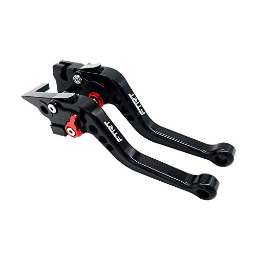 Short Brake Clutch Levers Compatible with Ninja 650R ER-6F ER-6N 2009-2016/ Ninja 400R 2011/ VERSYS 650 2009-2014: Black - color: Black, size: Ninja 650R/ER-6F/ER-6N/Ninja 400R/VERSY S650