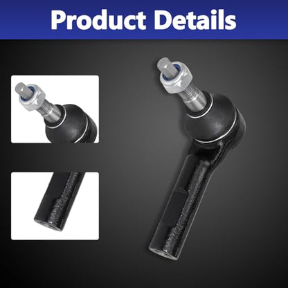 4Pcs Front Tie Rods Kit Fits for CHRYSLER 300 2011-2014