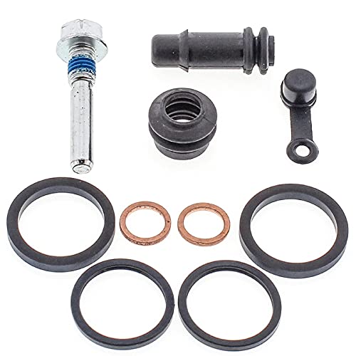 All Balls Racing 18-3014 Front Caliper Rebuild Kit, Red