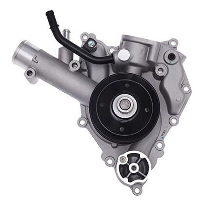 AUQDD AW6341 Professional Water Pump Kit w/Gasket (For 5.7L Gas VIN:T) Fit For 2009 Chrysler Aspen /09-18 Dodge Ram 1500,Ram 2500 Ram 3500 (Replace # 53022192AF 53022192AJ 43559) - size: AW6341