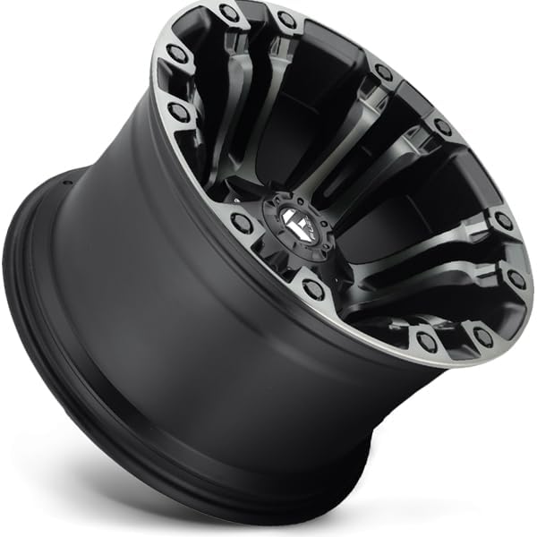 FUEL OFF-ROAD D851 VAPOR 17X9, 5X4.5/5.0, 5.04, 1mm MATTE BLACK GRAY TINT - D85117902650A - color: MATTE BLACK GRAY TINT, size: 17X9, 5X4.5/5.0, 5.04, 1mm