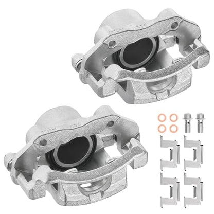 Front Brake Caliper Assembly for Nissan 720 1983-1986 2.0L 2.4L 2.5L - size: Front [19-B956A & 19-B957A]