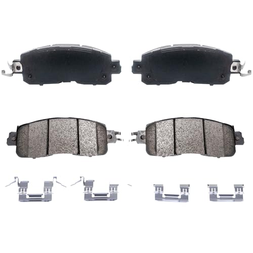 Brakes Premium Ceramic Replacement Front Brake Pad Set For 2013-2019 For Nissan Altima,2014-2018 For Nissan Leaf - style: D1650-1